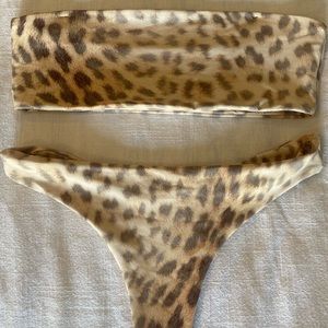 Skatie swim top and bottom